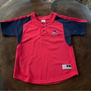 Youth Kids Genuine St Louis Cardinals MLB Baseball Jersey Red Jersey Large 12/14